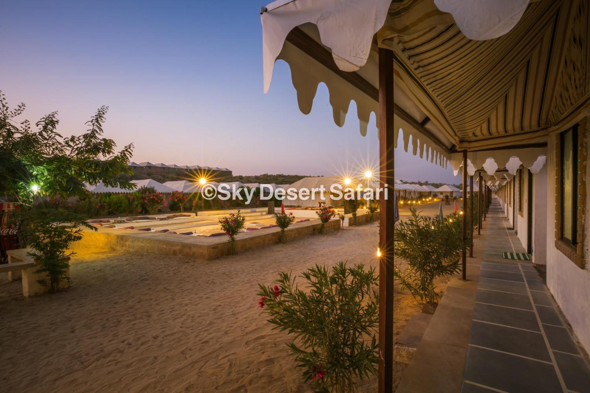 Sky Desert Safari Camp Jaisalmer Exterior photo